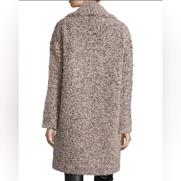 Alice + Olivia Ralter Oversized Singe-Button Coat - Dust Pink - Picture 2 of 5